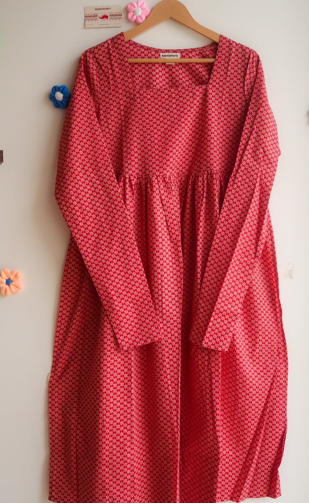 Desi Modern Aesthetic Churidaar Sleeves Long Kurta