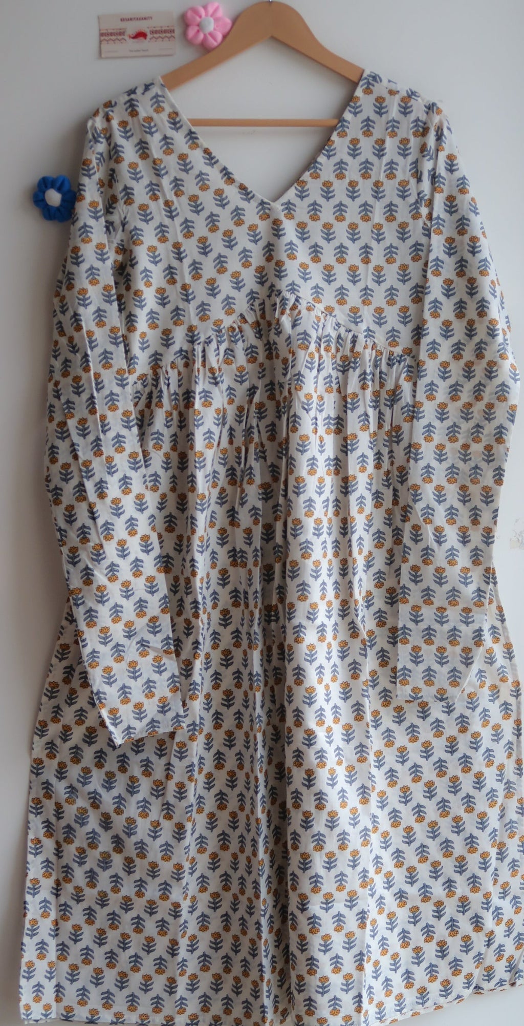 Mogra Day Churidaar Sleeves Long Kurta