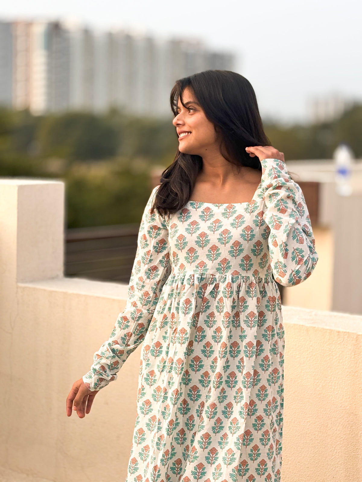 Pariyon Ki Saheli Churidaar Sleeves Long Kurta