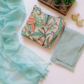 Inaayat Aasmani Floral Suit Set