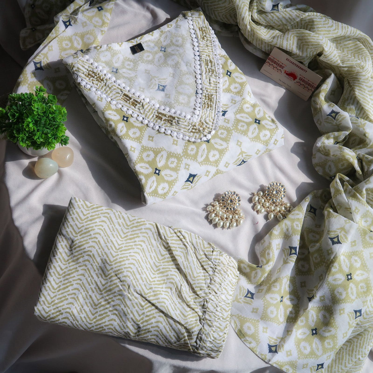 Pastel Serenity Harmonious Suit Set