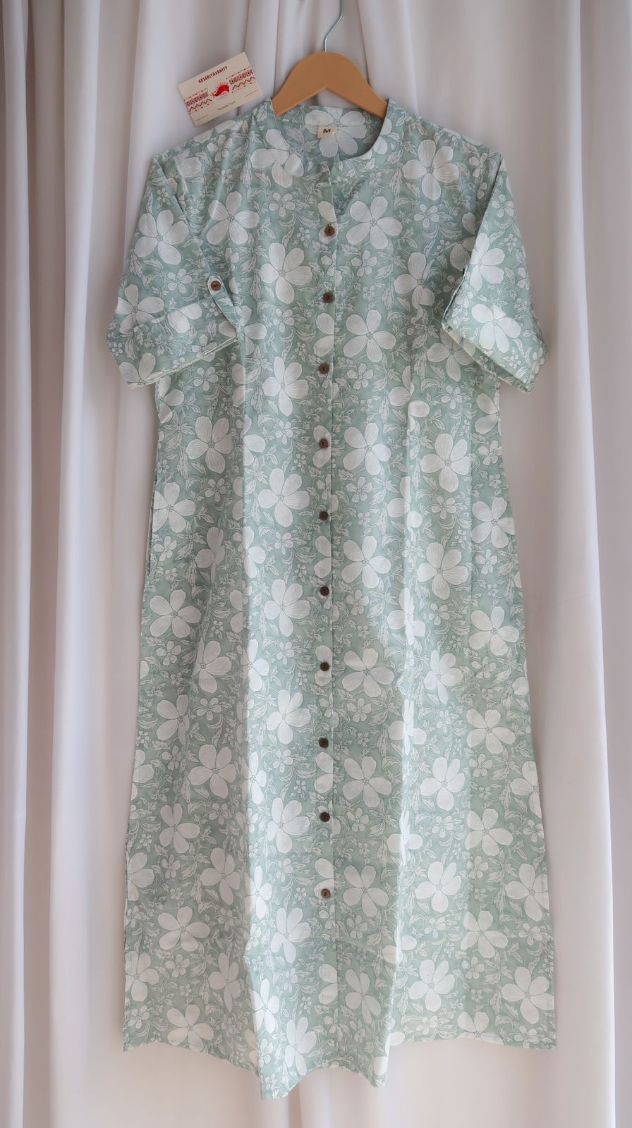 Daily Essential: Soothing Elegance Long Kurta