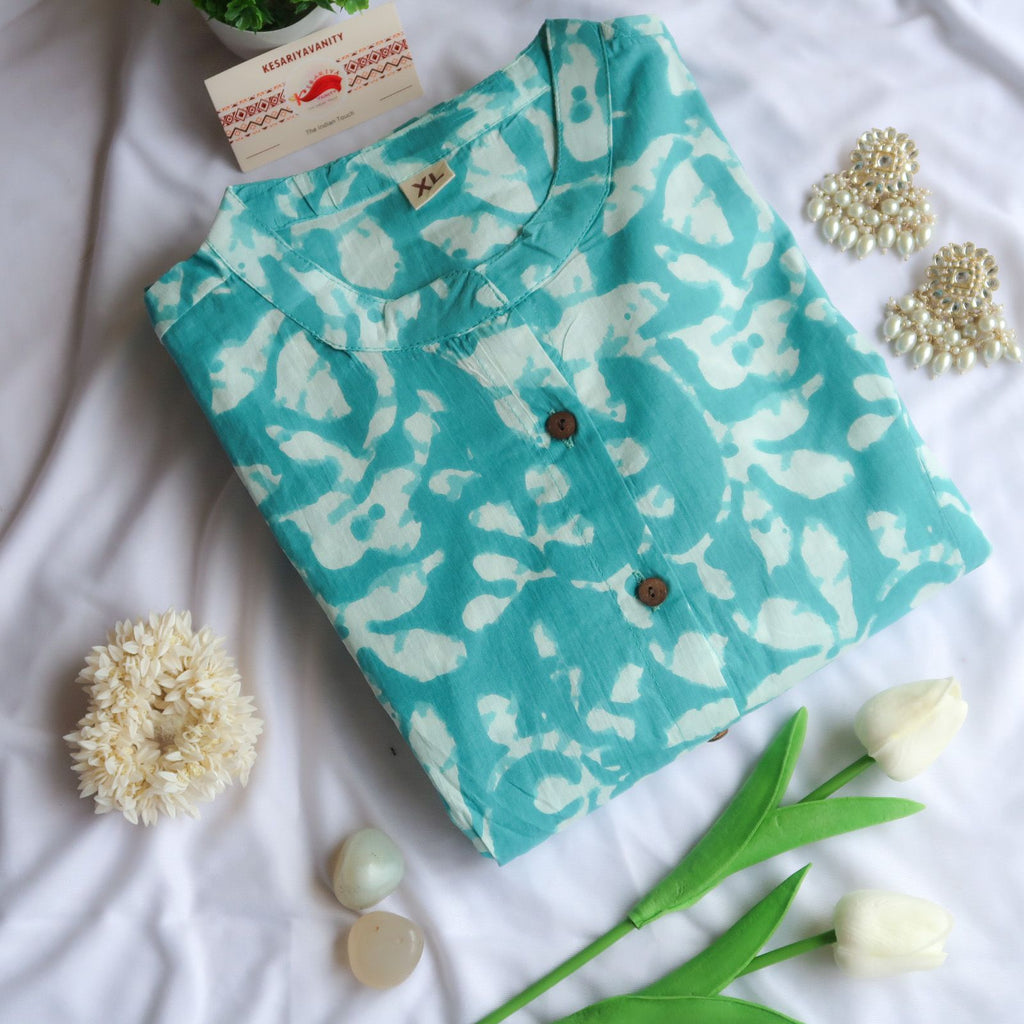 Daily Essential: Blue Belle Long Kurta