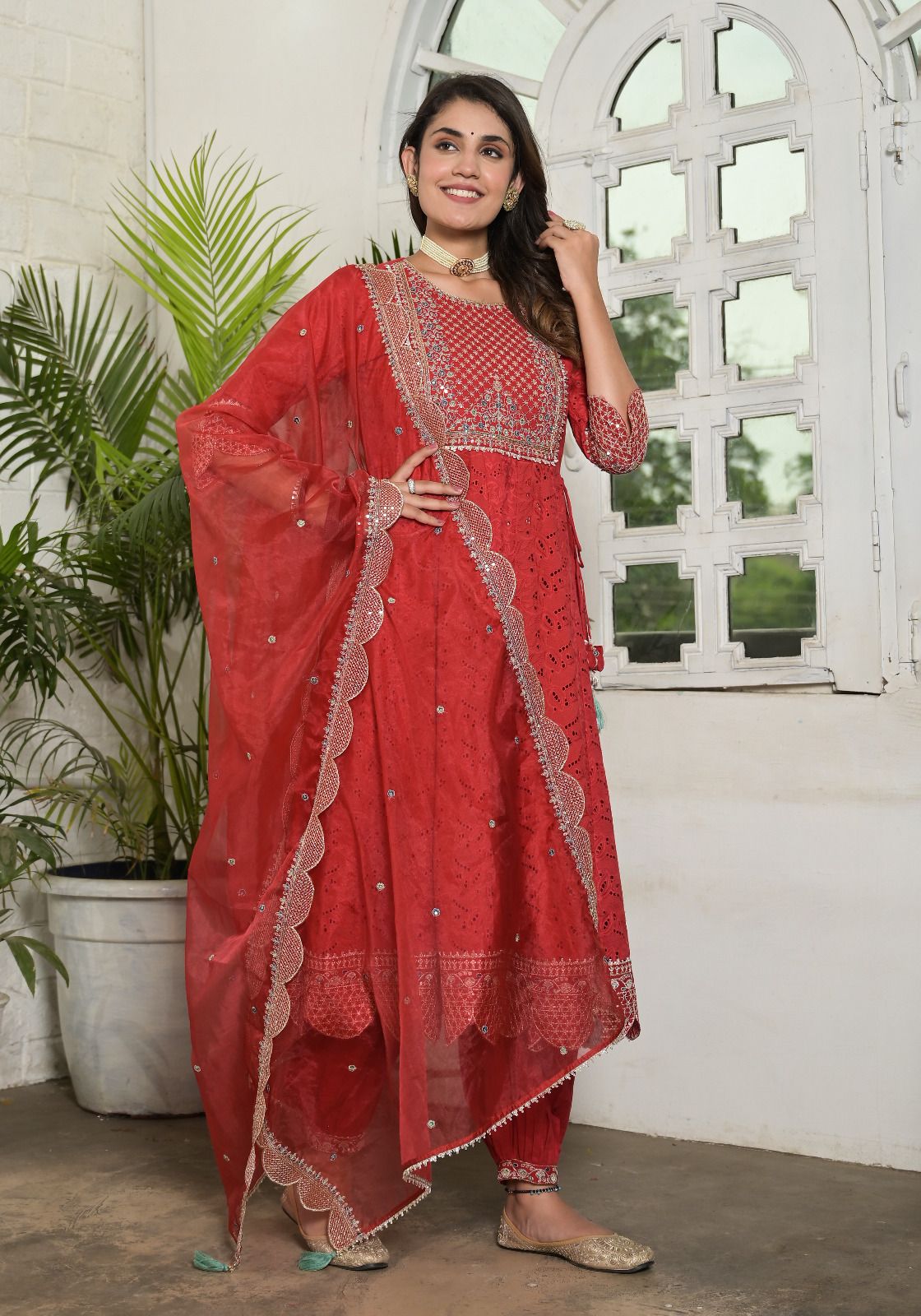 Keshvi Navratri Special Suit Set