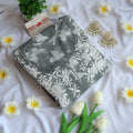 Midnight Dove Chikankari Long Kurta