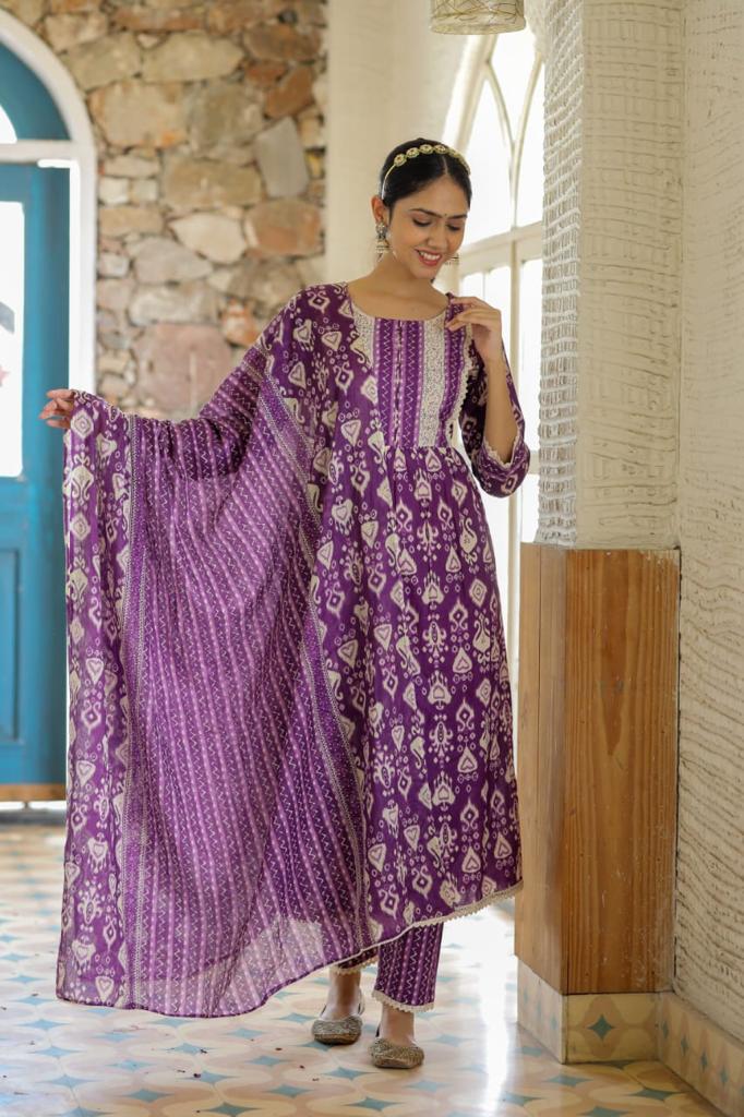 Rukmani Navratri Special Suit Set