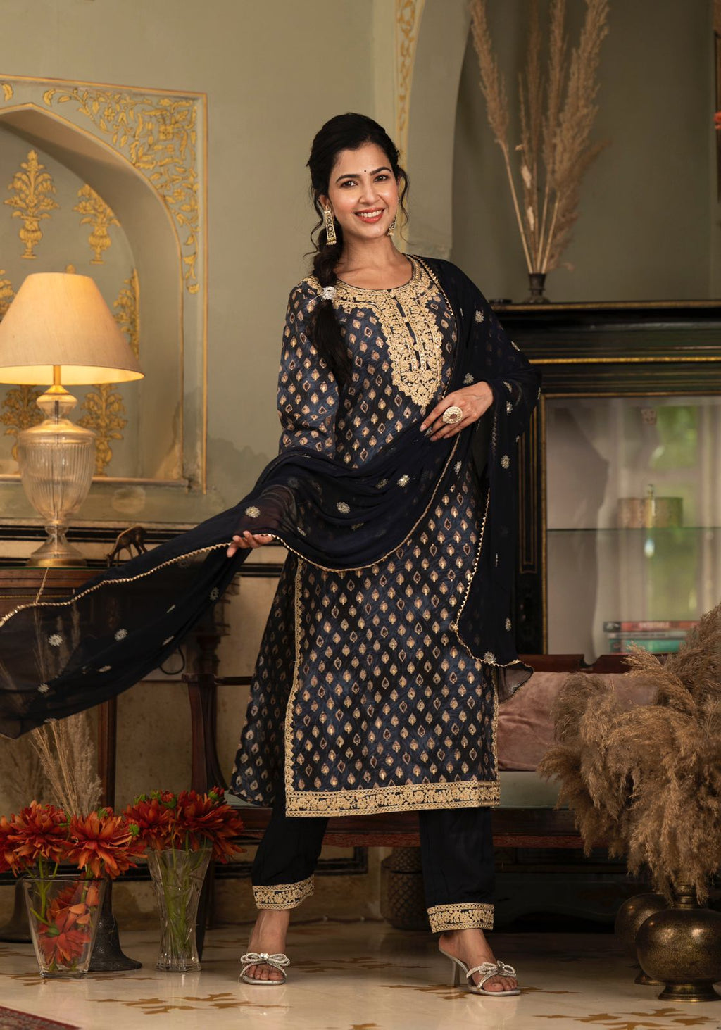 Luxurious Pankh Festive Special Suit Set