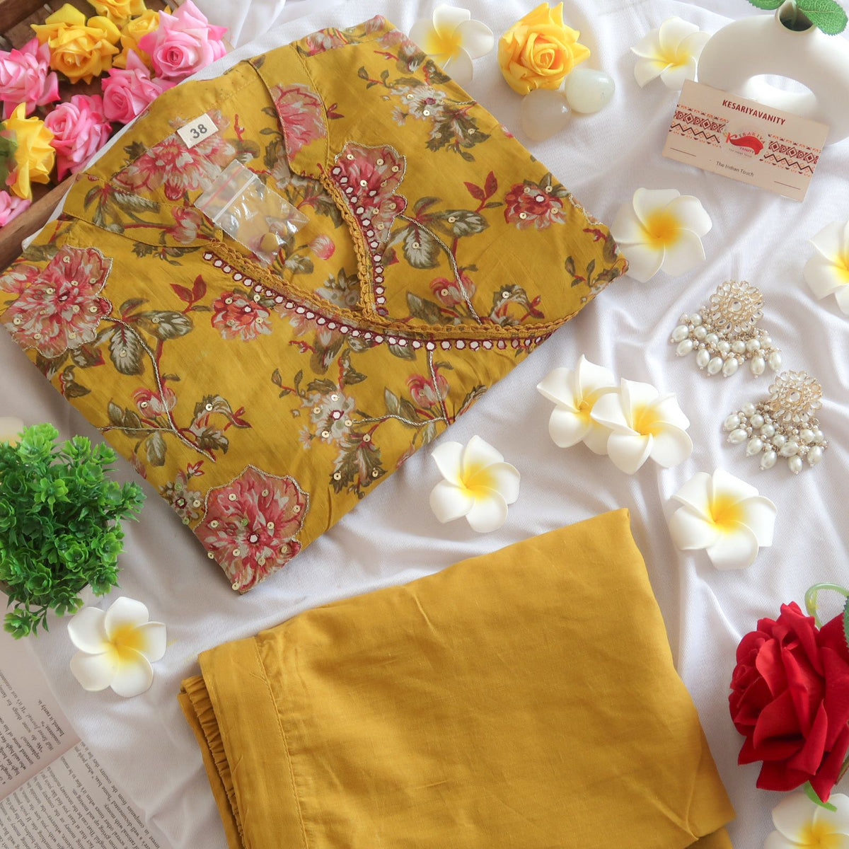Sun-Kissed Haldi Suit Set