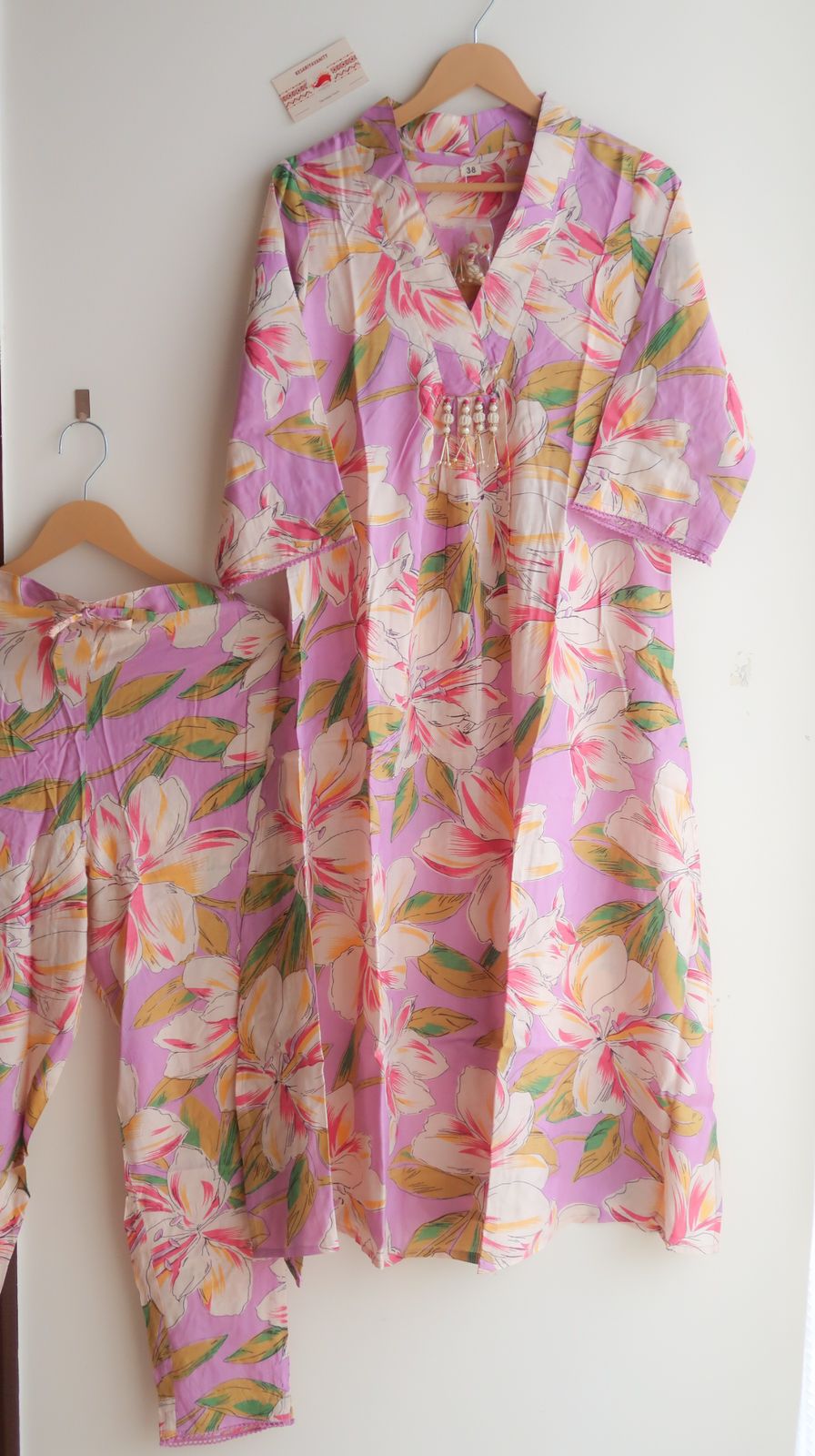 Lavender Blossom Harmony Suit Set