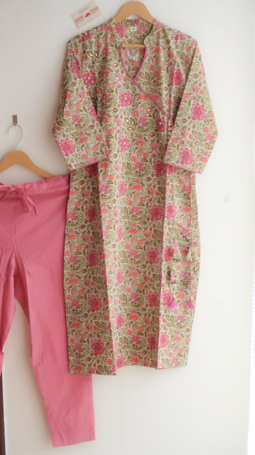 Blush Pink Vibes Suit Set