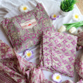 Pink Petal Elegance Suit Set