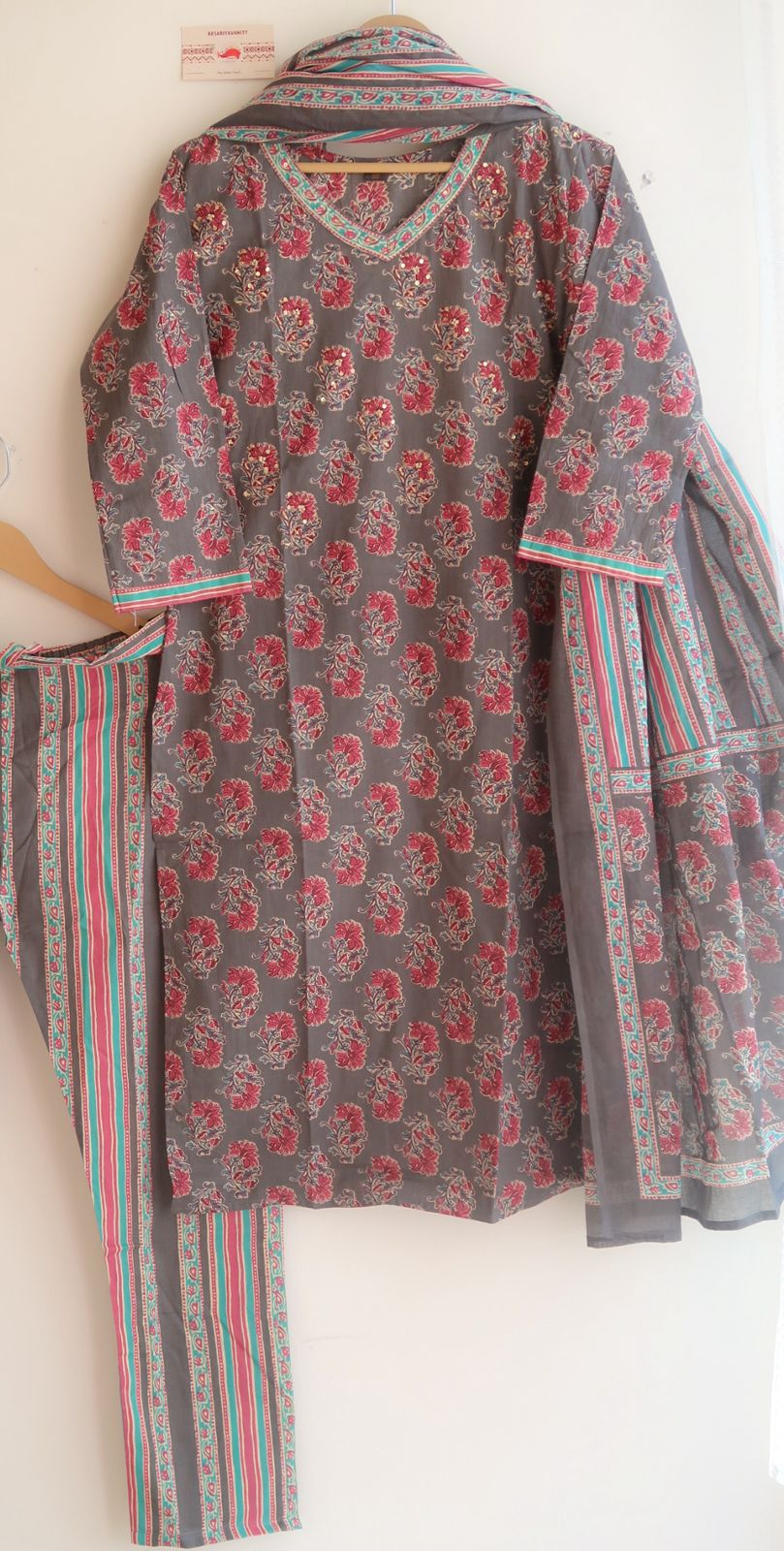 Grey Garden Harmony Ensemble Suit Set