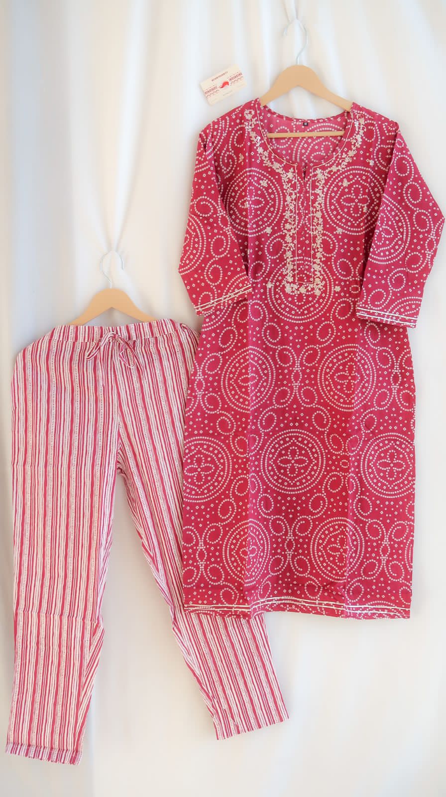 Rosewood Bandhej Harmony Suit Set